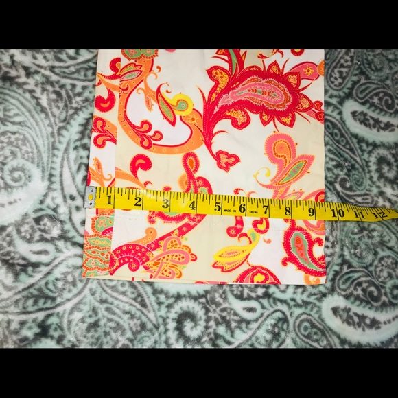 NWT Tommy Hilfiger Floral Wide Leg Pants - Picture 9 of 9